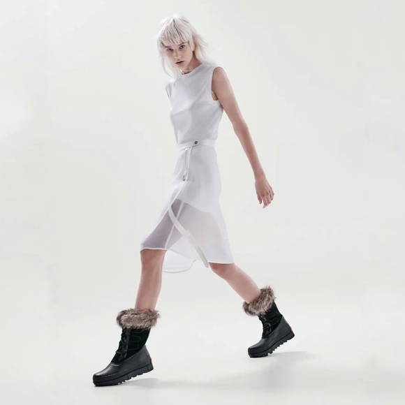 Sorel Joan of Arctic Next Boots Fur Lined Leather Black Size 9.5 Insulated Snow - Picture 16 of 16